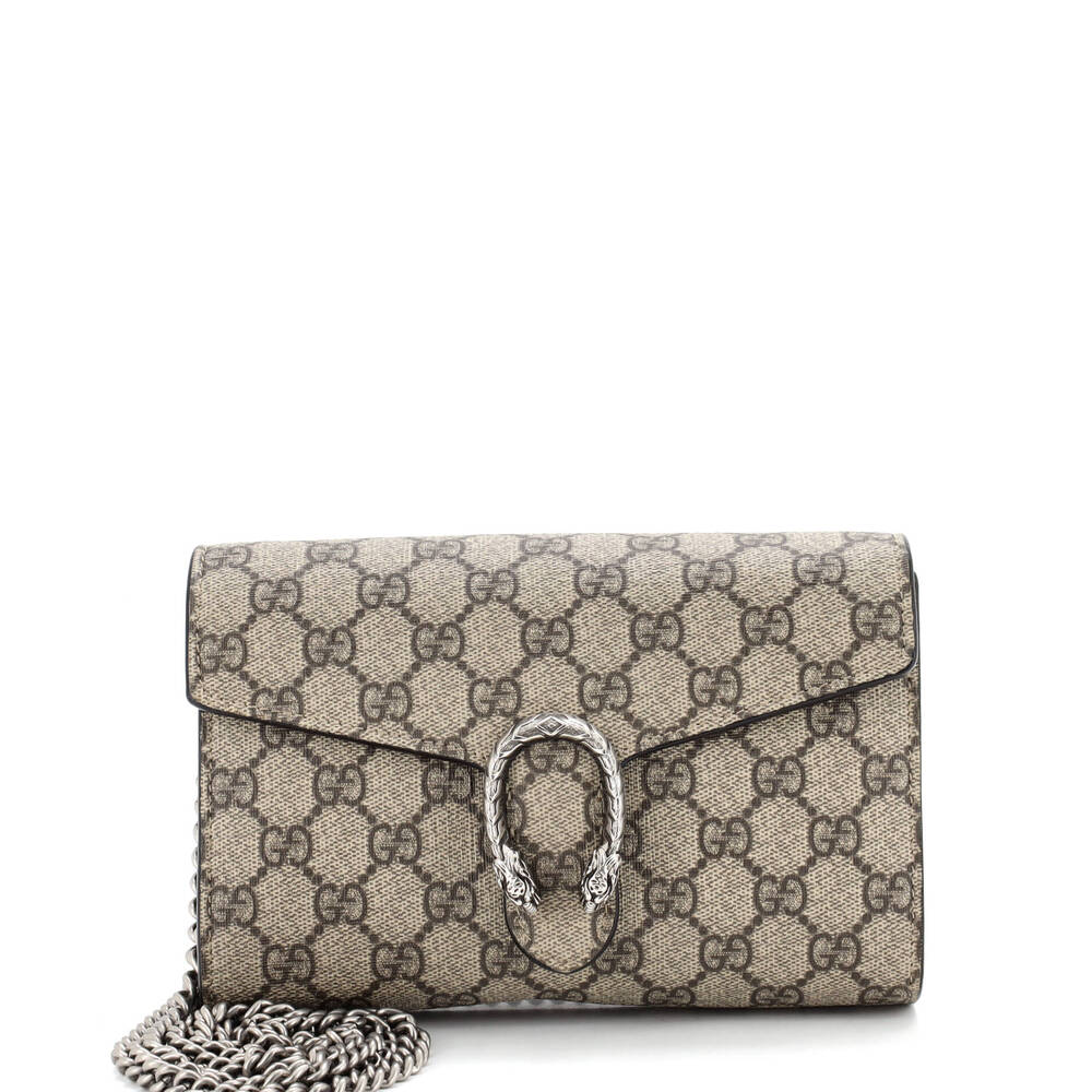Gucci Dionysus Chain Wallet Gg Coated #265992G13B